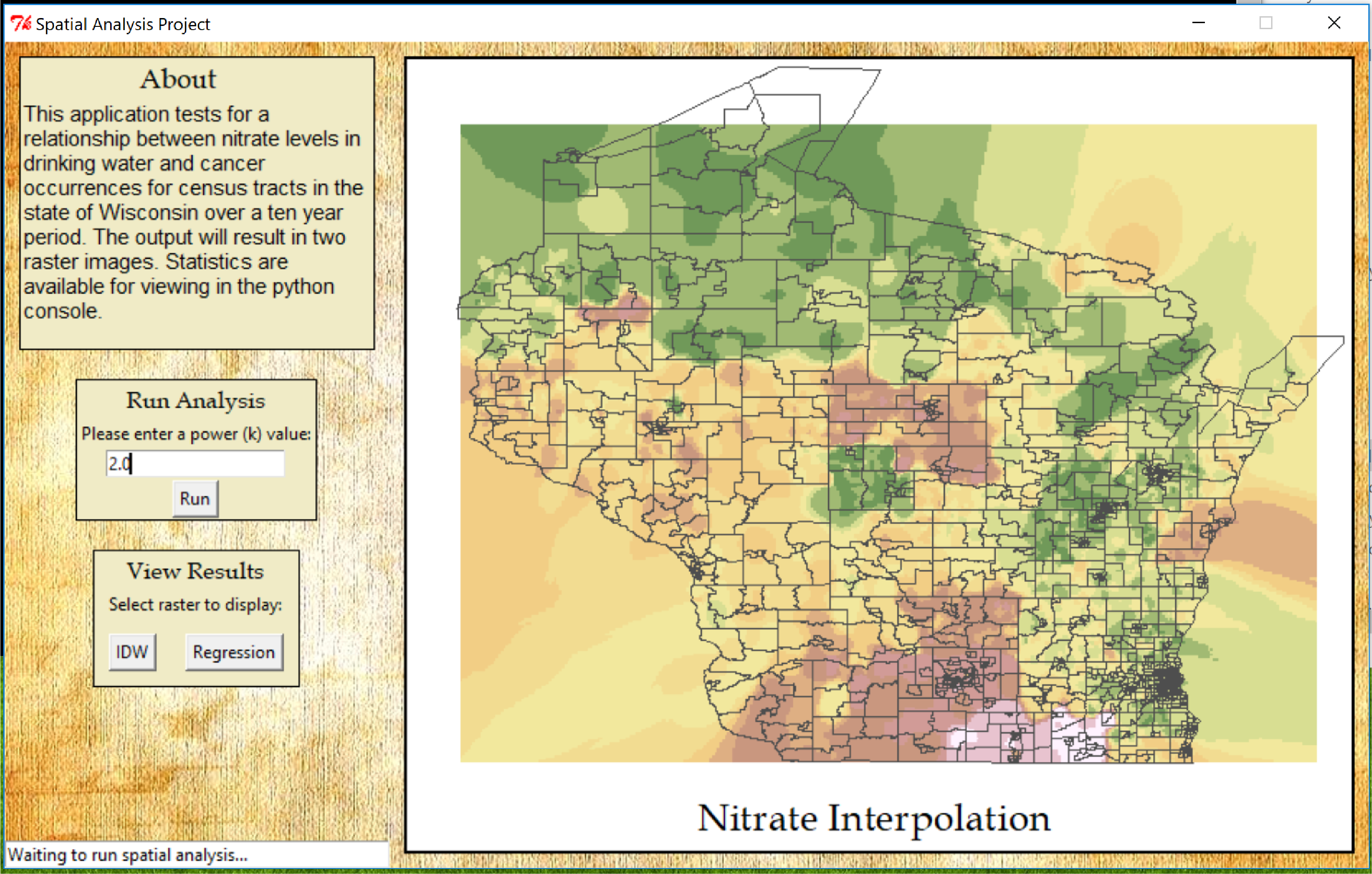 Spatial Analysis